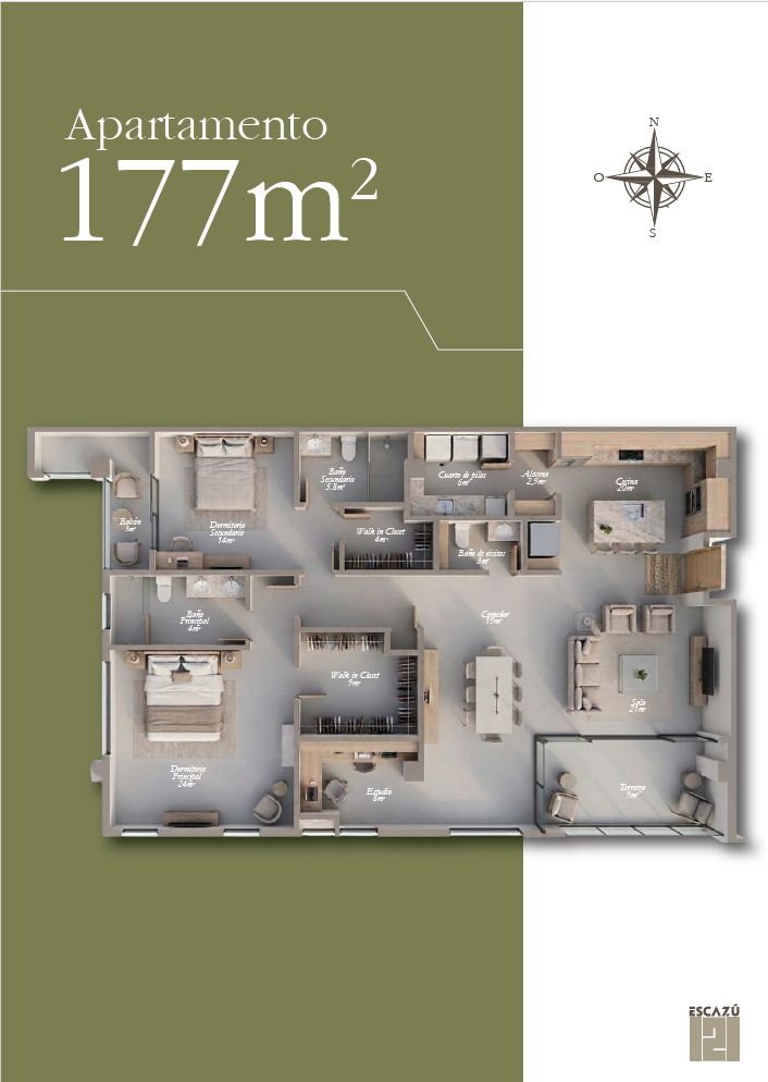 Apto.177m2
